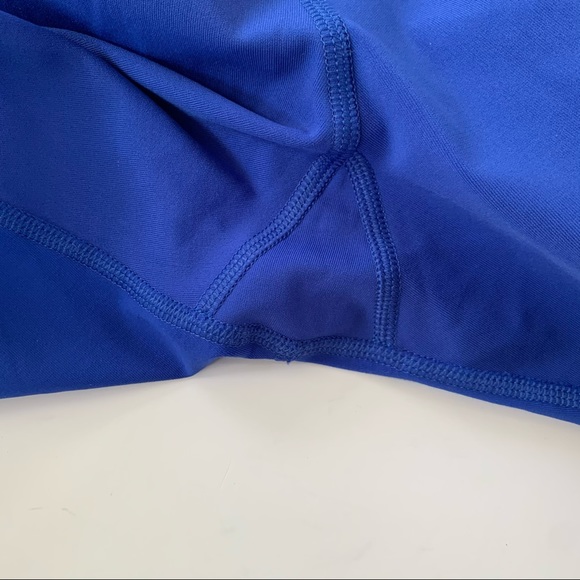 Lululemon Run Inspire Crop II (Mesh) Harbor Blue 6 - Picture 10 of 15